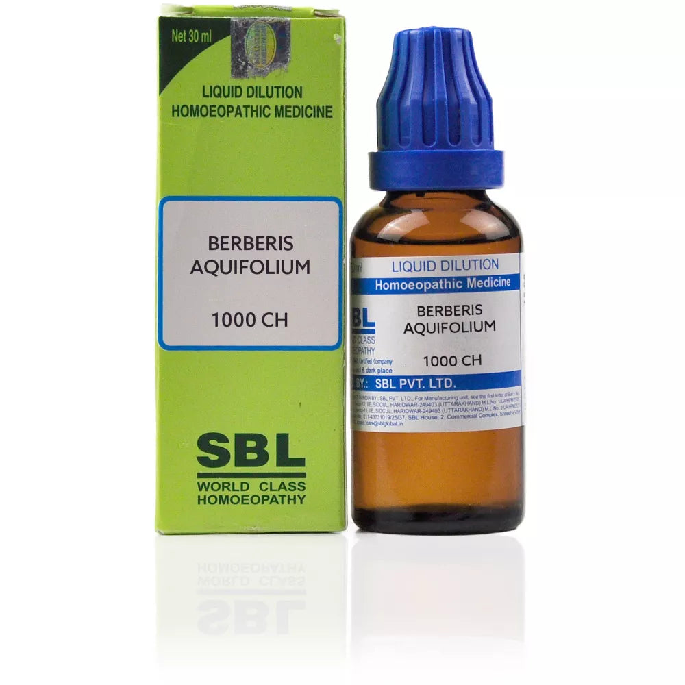 SBL Homeopathic Berberis Aquifolium 1M (1000 CH) (30ml)