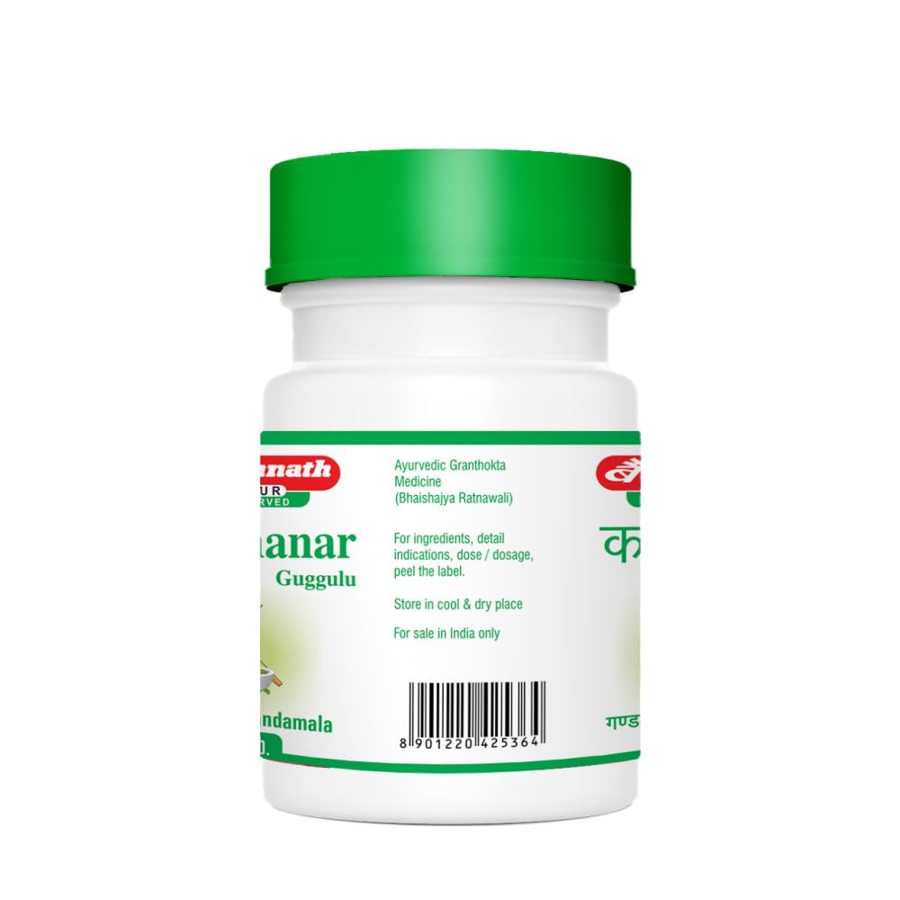 Baidyanath Asli Ayurved Kanchnar Guggulu 80 Tablets