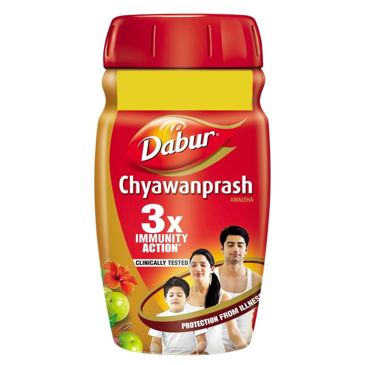Dabur Chyawanprash - 1.5kg | 3X Immunity Action | With 40+ Ayurvedic Herbs | Helps Build Strength & Stamina | Builds Overall Health | Ayurvedic Health Supplement | Good for Digestion & Respiration