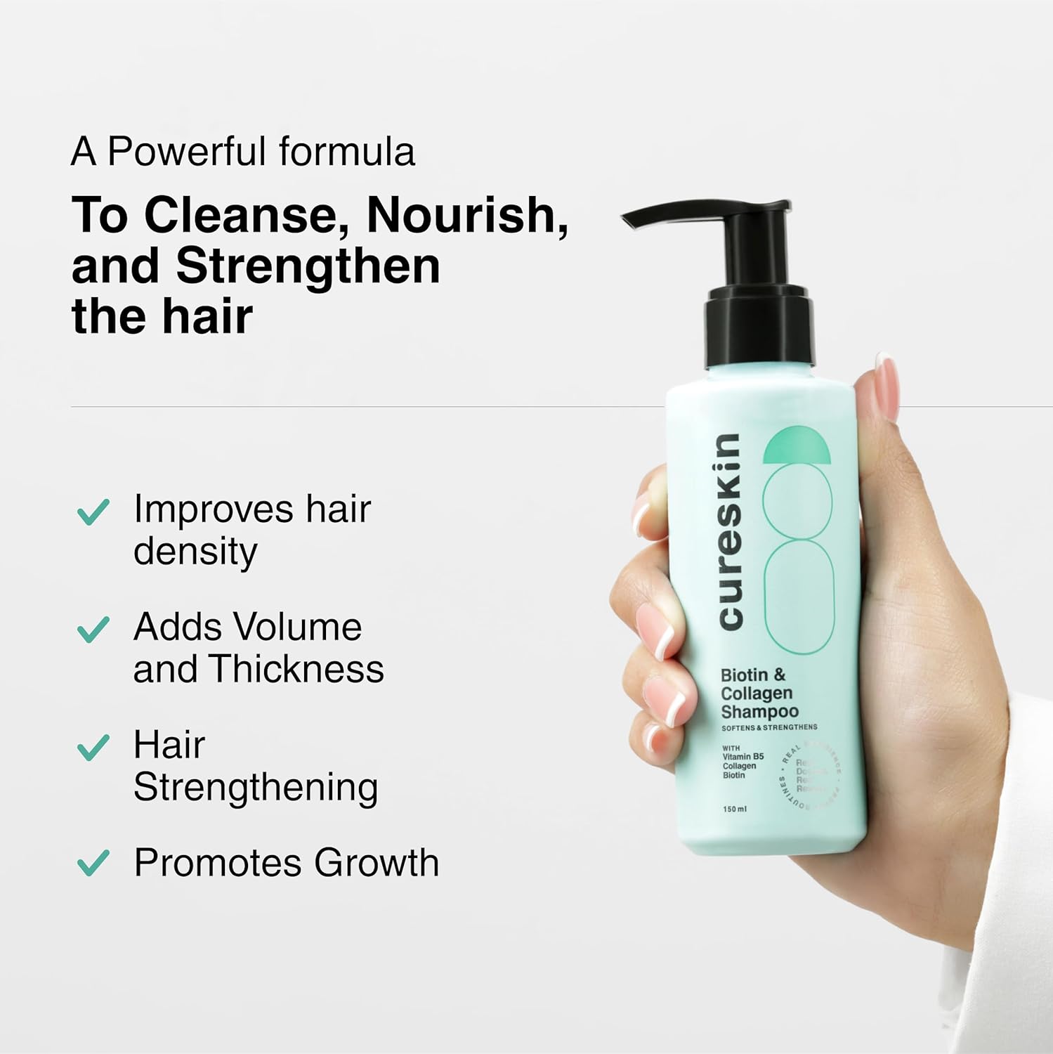 Cureskin Head Massager with Medical-Grade Silicone Bristles | Hair Massager for Hair Growth | Scalp Massager Shampoo Hair Brush, Exfoliating, Oil Massage, Anti-Dandruff