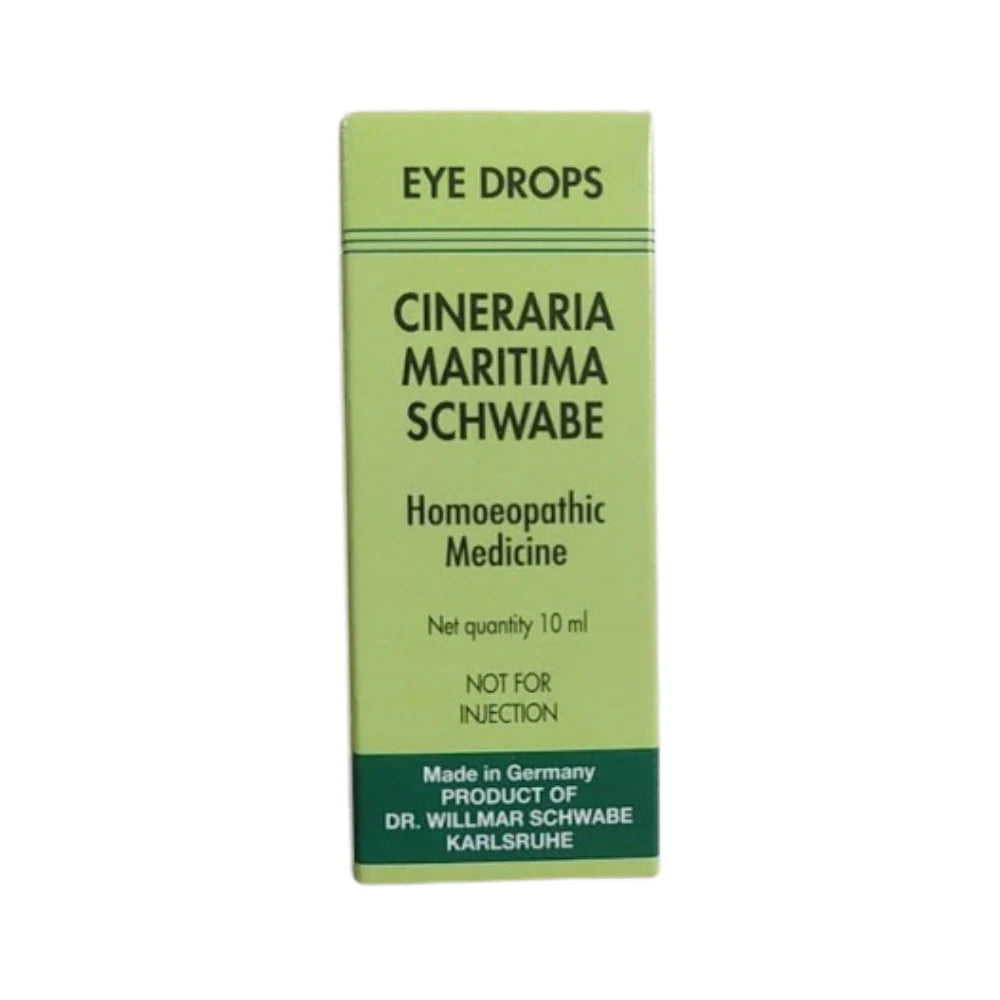 Dr. Willmar Schwabe Germany Cineraria Maritima Eye Drop - 10 ml - Without Alcohol