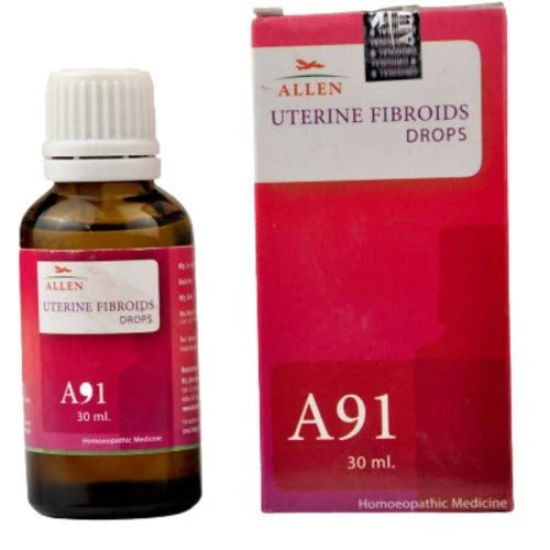 Allen Homeopathy A91 Uterine Fibroids Drops - 30 ml